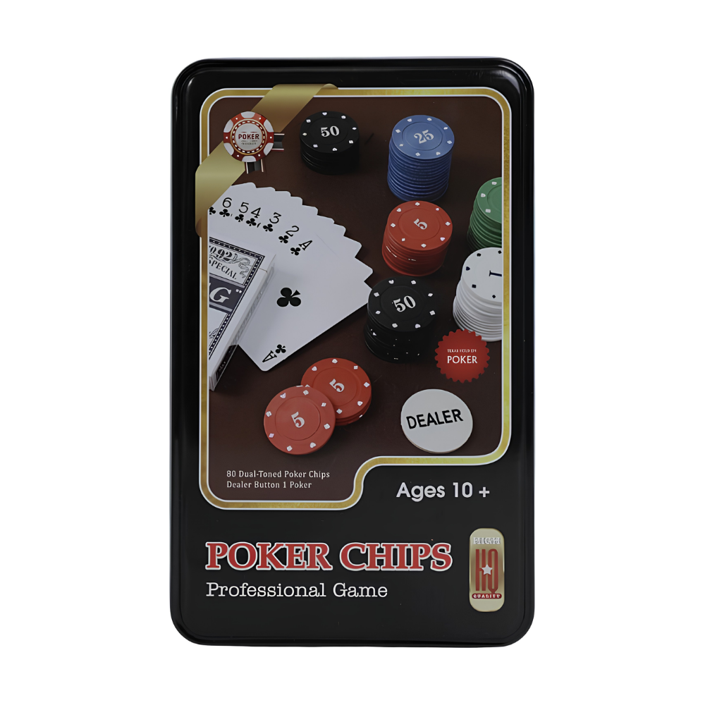 Plastic Poker Chip Set
