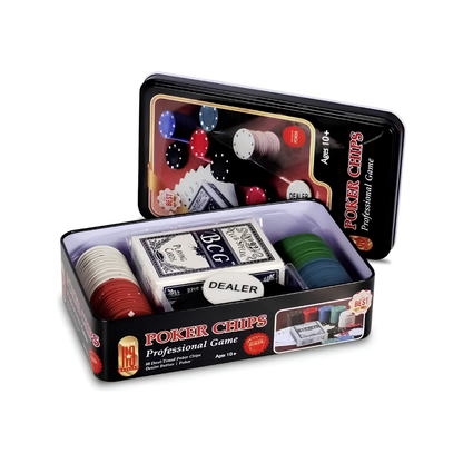 Plastic Poker Chip Set