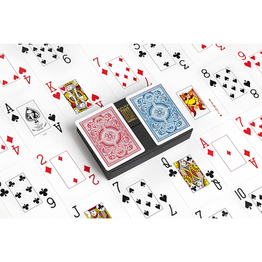 KEM Premium 2-Deck Plastic Playing Cards Set