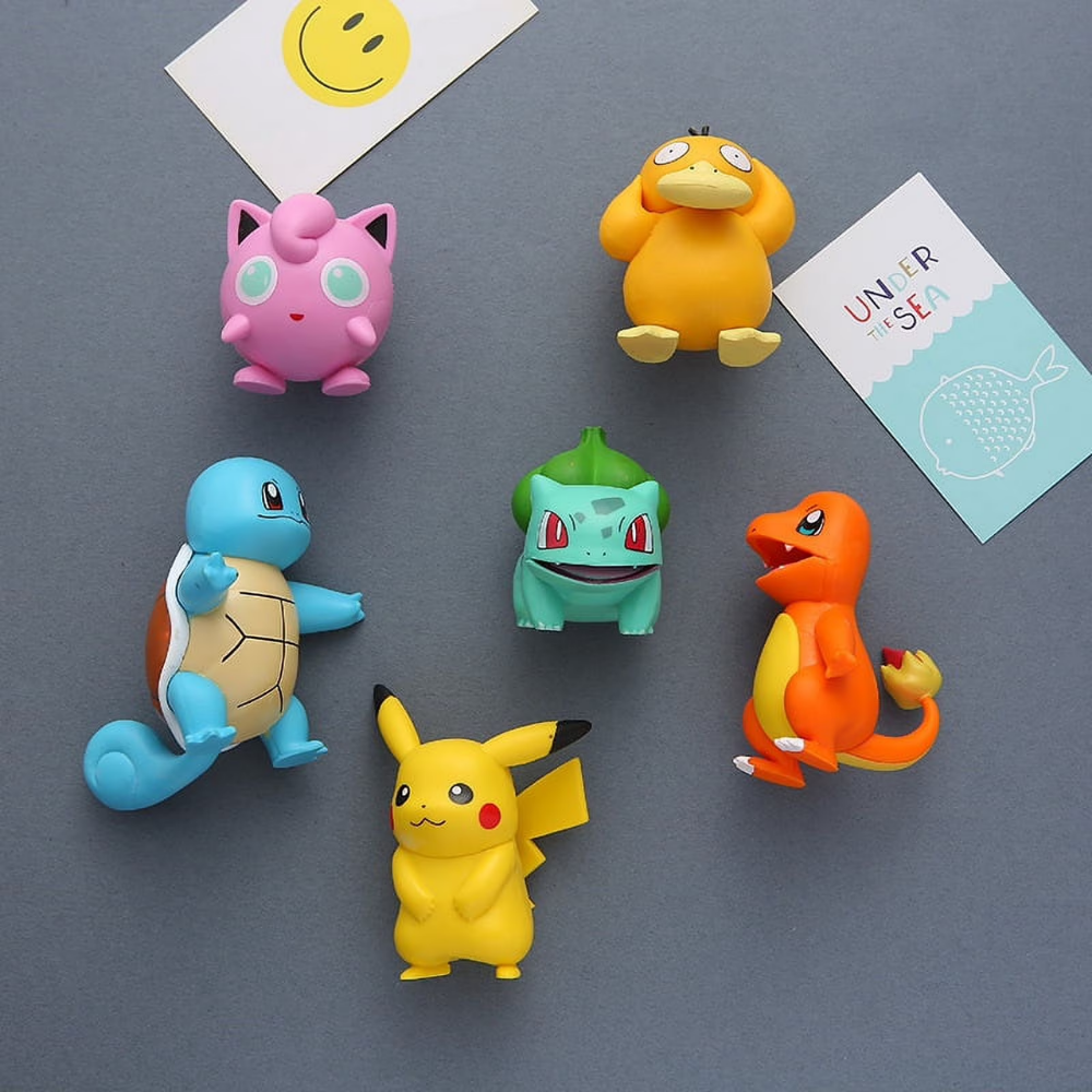 Pokémon Character Fridge Magnet – (1 Piece)