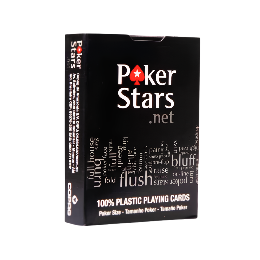 Poker Stars - 100% Poker Plastic - Playing Cards