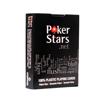 Poker Stars - 100% Poker Plastic - Playing Cards