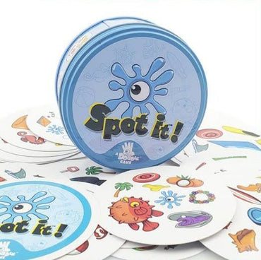 Spot It! – (Blue Edition)