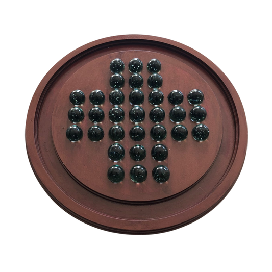 Round Wooden Solitaire – Made in Lebanon