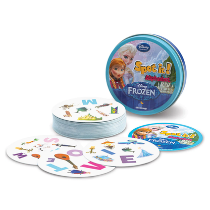 Spot It! Alphabet Disney Frozen