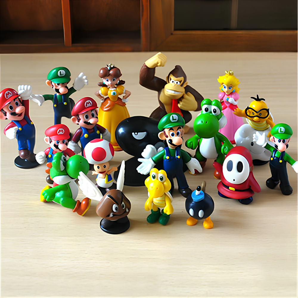 Super Mario Mini Figurines V1 2-7cm