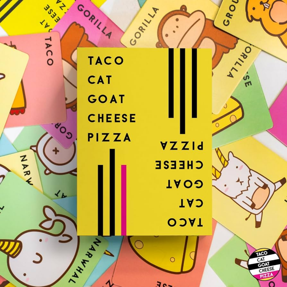Taco Cat Goat Cheese Pizza – Fast-Paced Card Game