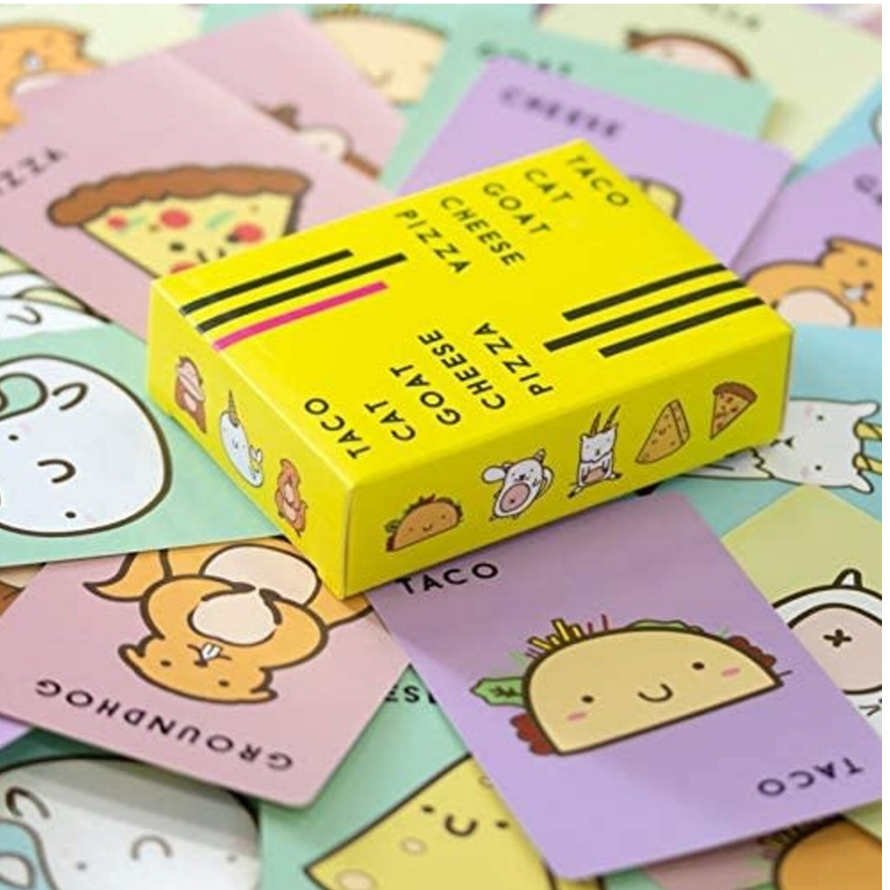 Taco Cat Goat Cheese Pizza – Fast-Paced Card Game
