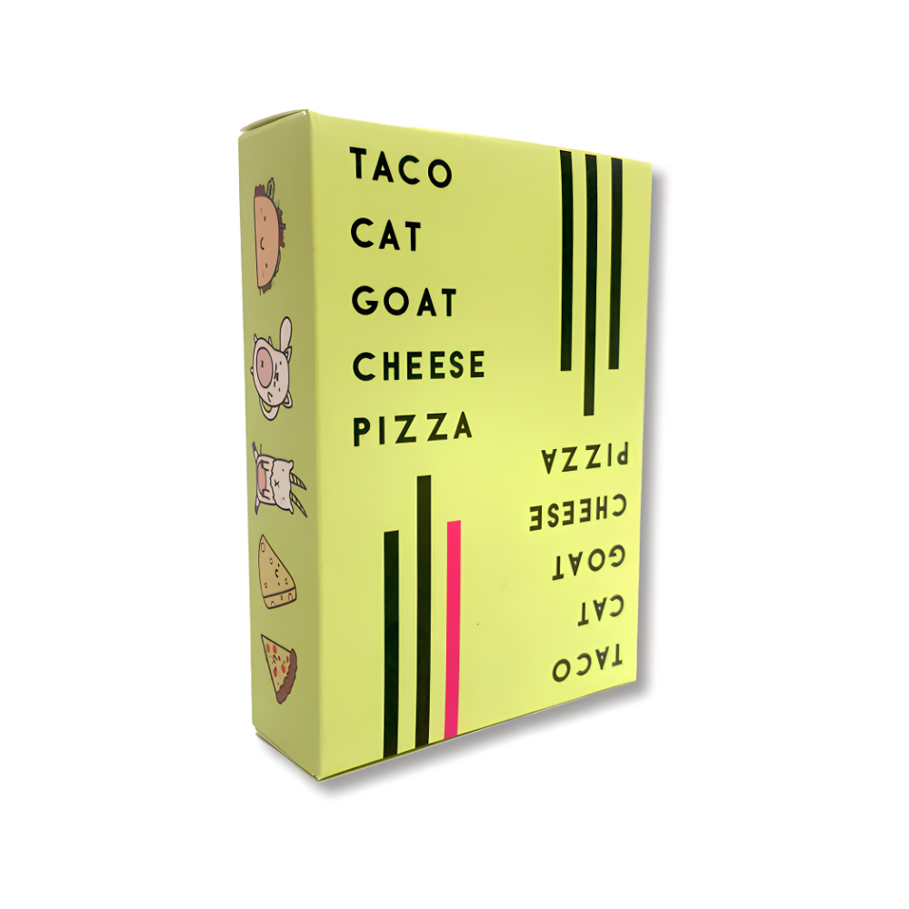 Taco Cat Goat Cheese Pizza – Fast-Paced Card Game