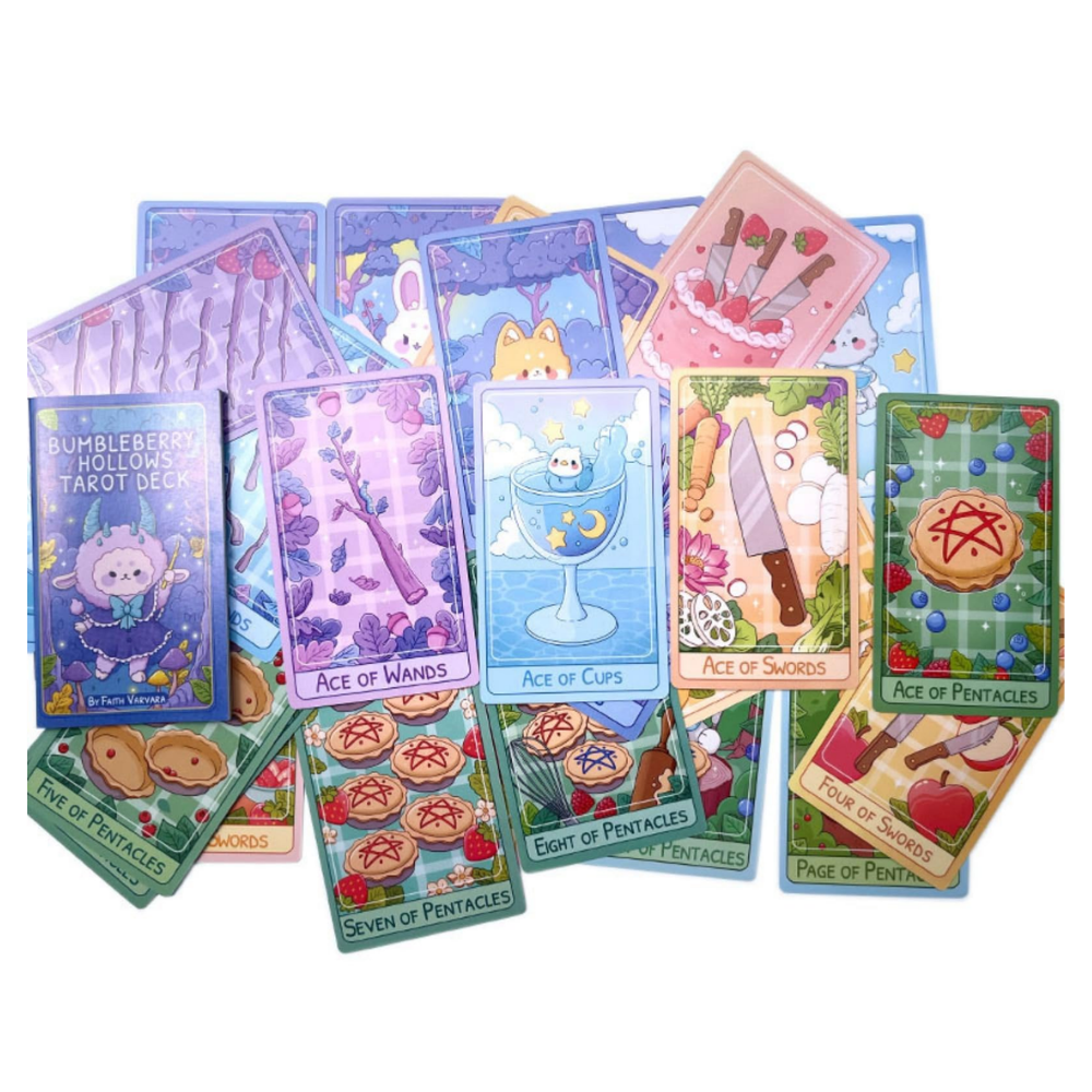 Bumbleberry Hollows Tarot Deck by Faith Varvara