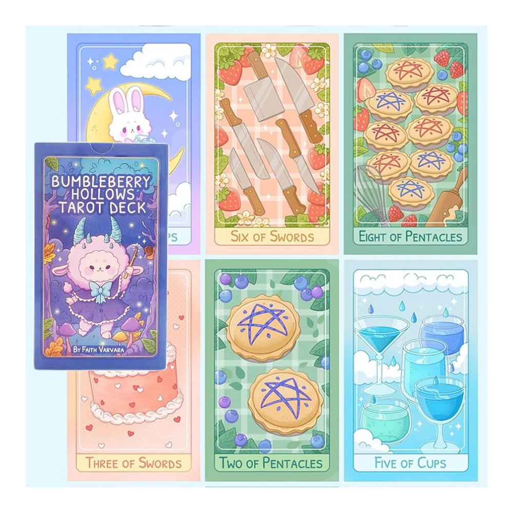Bumbleberry Hollows Tarot Deck by Faith Varvara