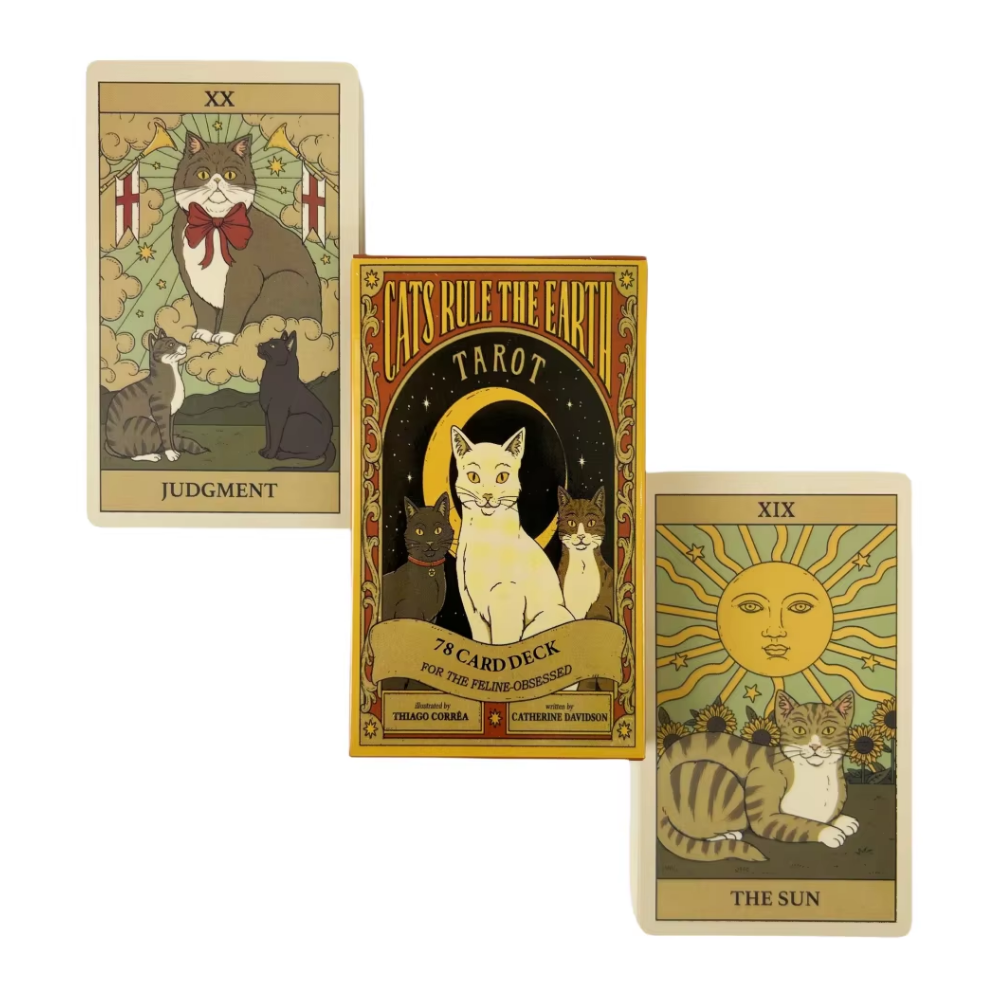 Cats Rule the Earth Tarot by Catherine Davidson & Thiago Corrêa