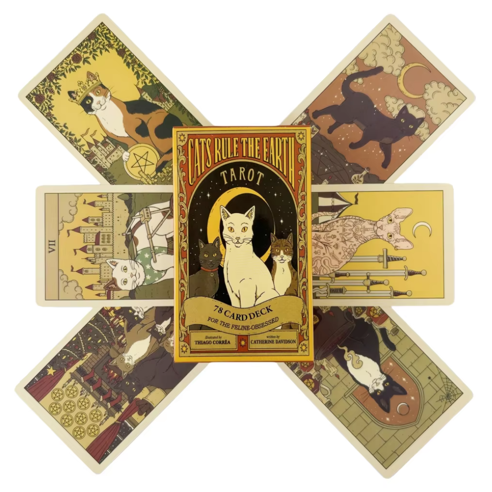Cats Rule the Earth Tarot by Catherine Davidson & Thiago Corrêa