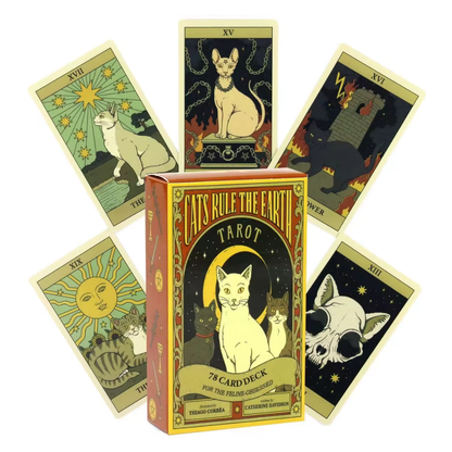 Cats Rule the Earth Tarot by Catherine Davidson & Thiago Corrêa