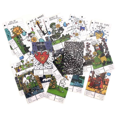 Doodle Tarot by Er. K. Hollander