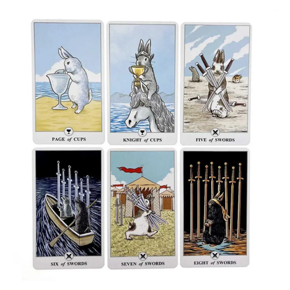 Lunalapin Tarot Deck – Tin Box Edition