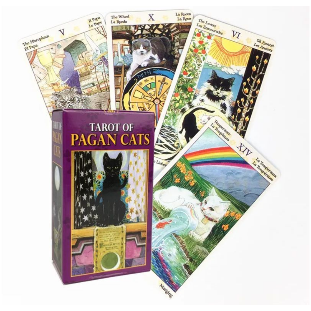 Pagan Cats Tarot Mini by Magdelina Messina & Lola Airaghi
