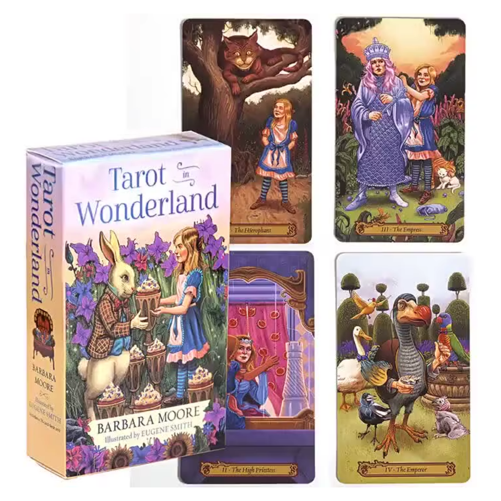 Tarot in Wonderland by Barbara Moore & Eugene Smith