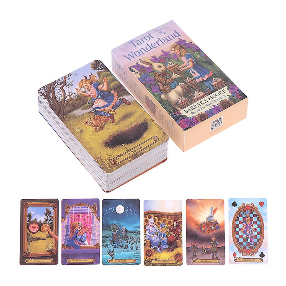 Tarot in Wonderland by Barbara Moore & Eugene Smith