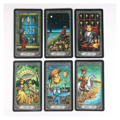 The Dark Mansion Tarot by Taroteca Studio