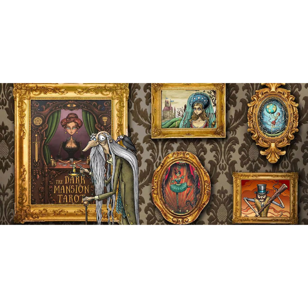 The Dark Mansion Tarot by Taroteca Studio