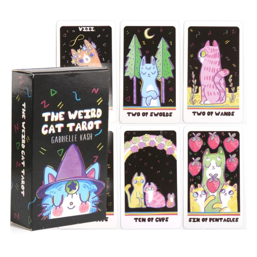 The Weird Cat Tarot by Gabrielle Kash