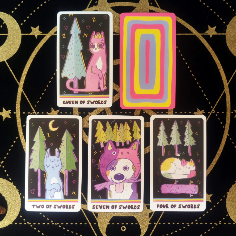 The Weird Cat Tarot by Gabrielle Kash