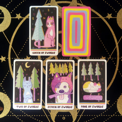 The Weird Cat Tarot by Gabrielle Kash