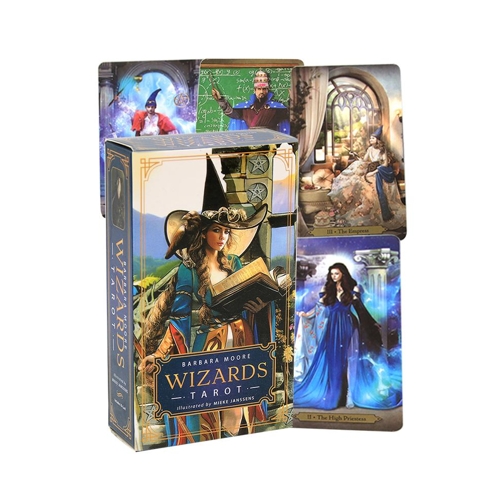 Wizards Tarot by Barbara Moore & Mieke Janssens