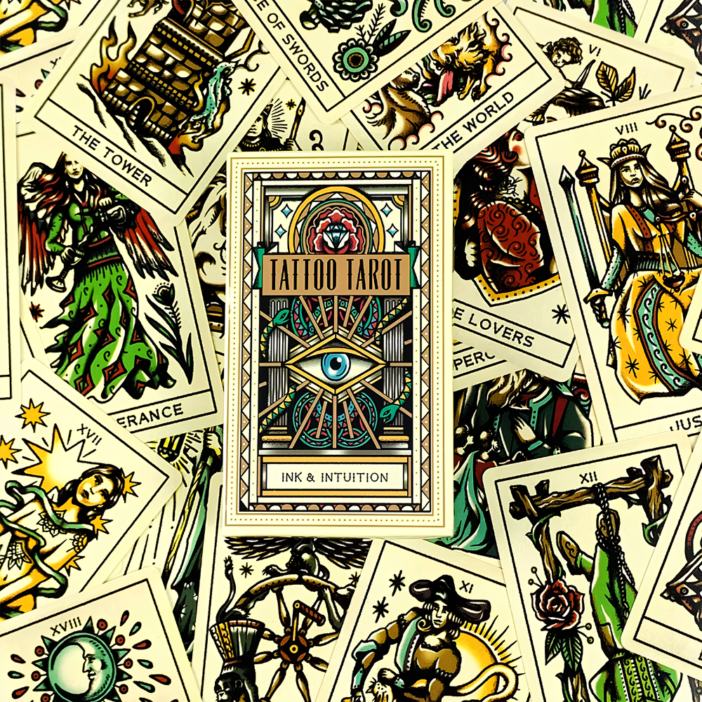Tattoo Tarot Deck - Ink & Intuition
