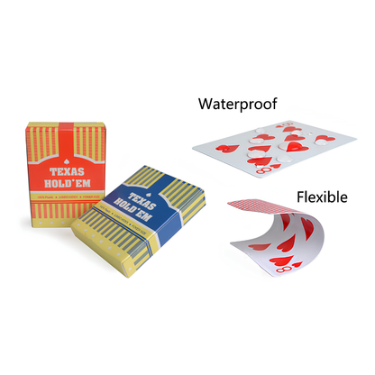Texas Hold’em Plastic Playing Cards