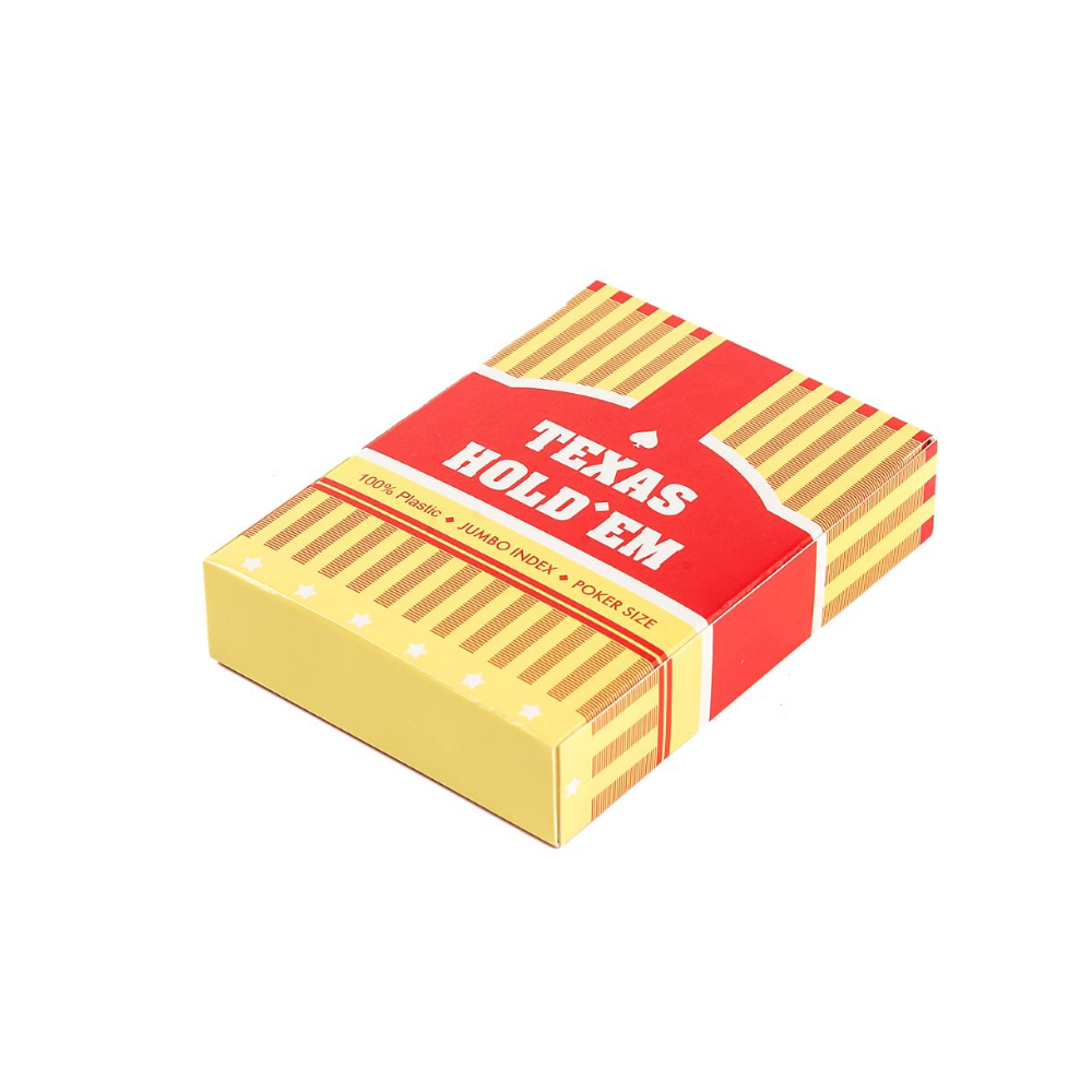 Texas Hold’em Plastic Playing Cards