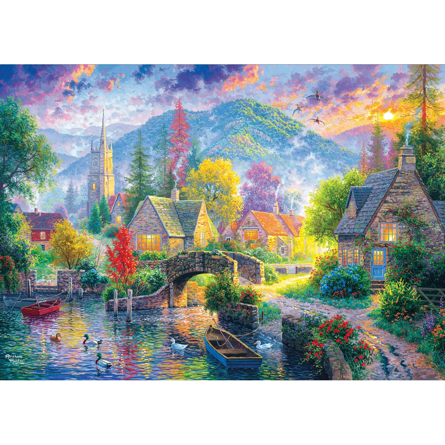 Mountain Village (500 Pieces)