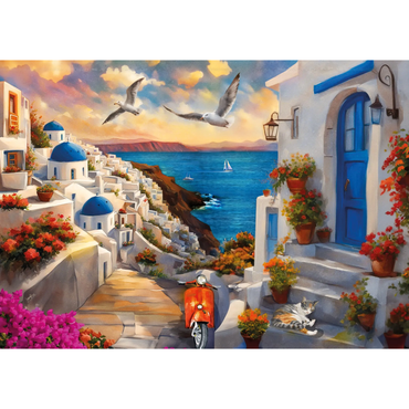 Santorini (500 Pieces)
