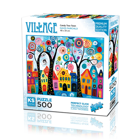 Candy Tree Town (500 Pieces)