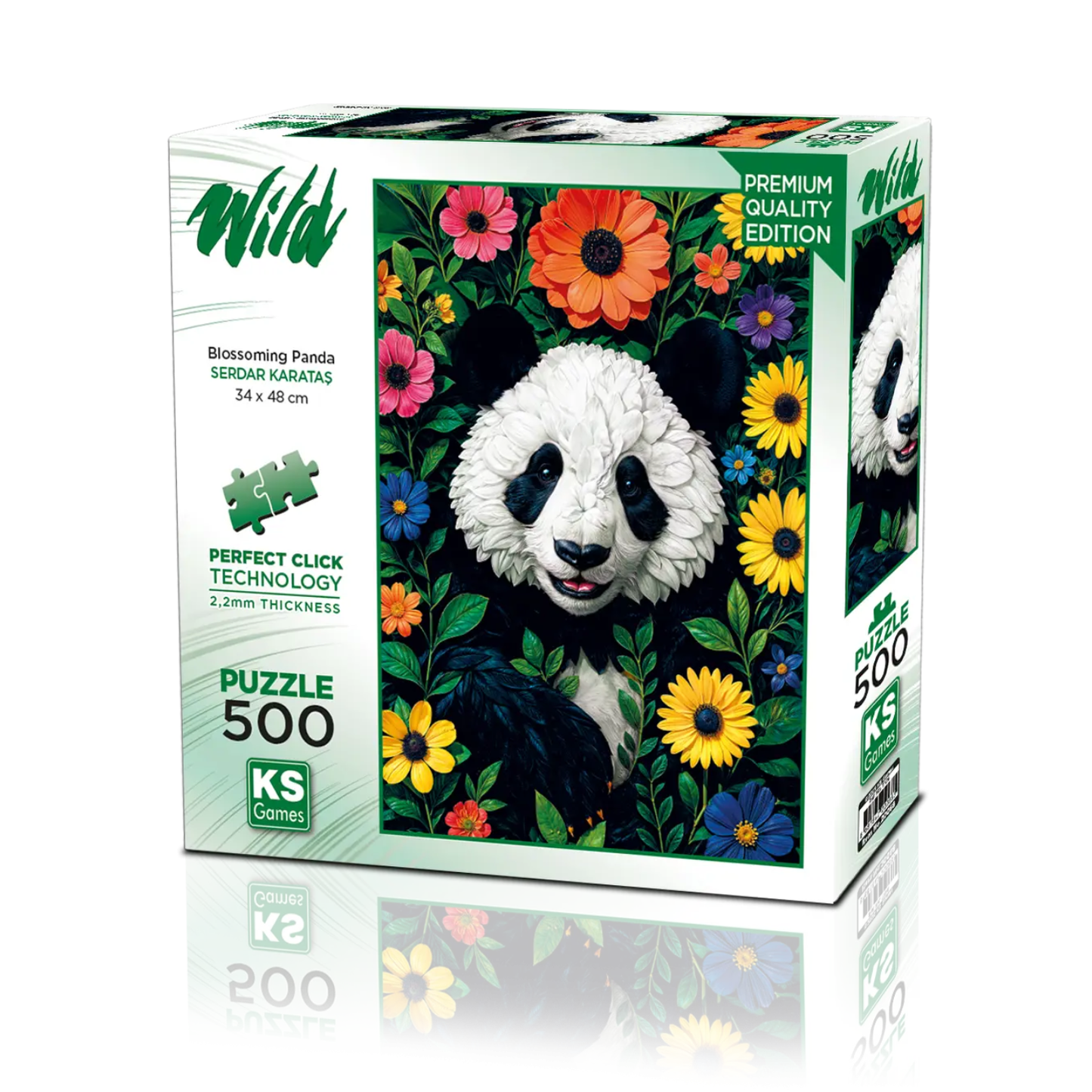 Blossoming Panda (500 Pieces)
