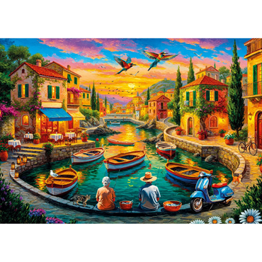 The Silent Tale of Fishermen (500 Pieces)