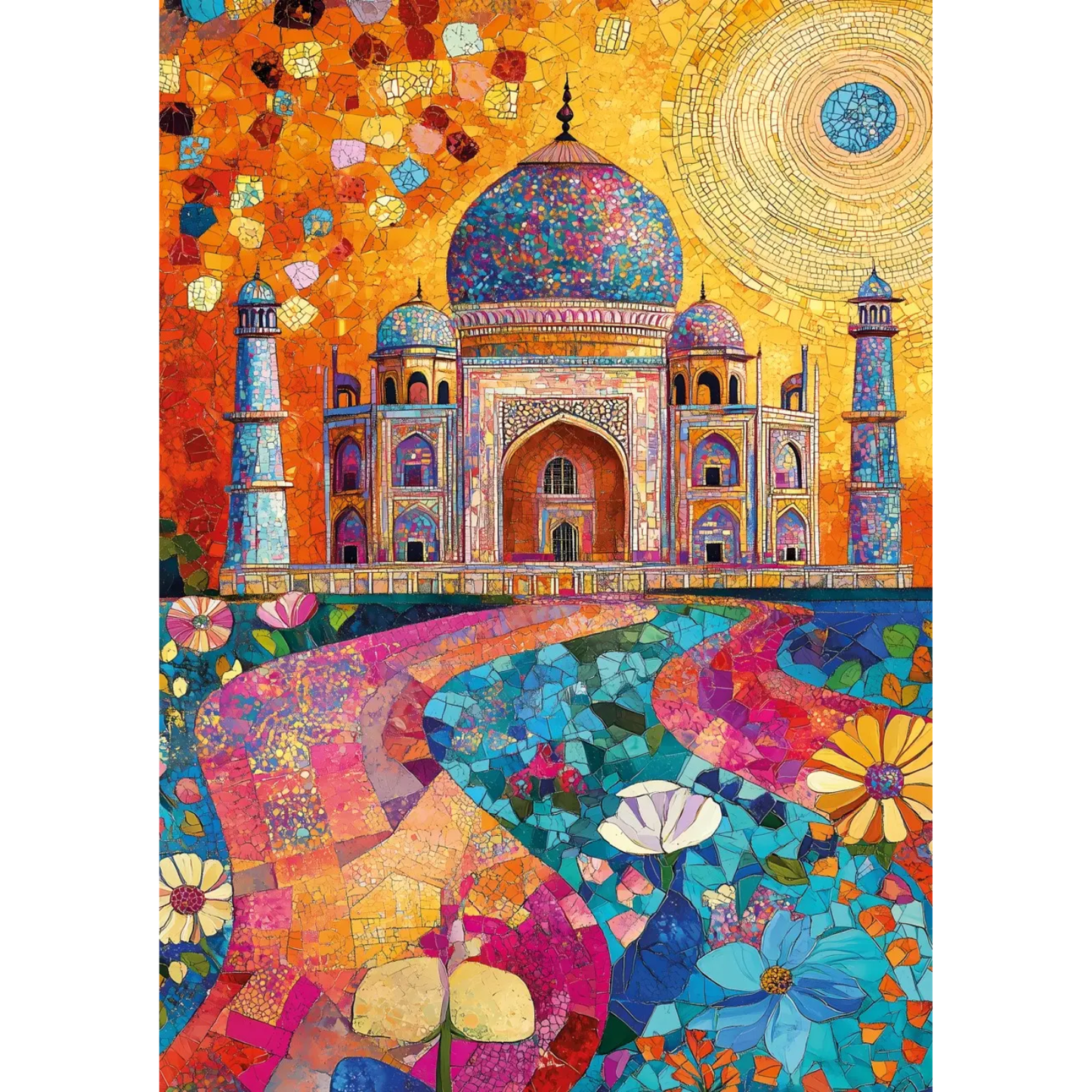 Mosaic Taj (500 Pieces)