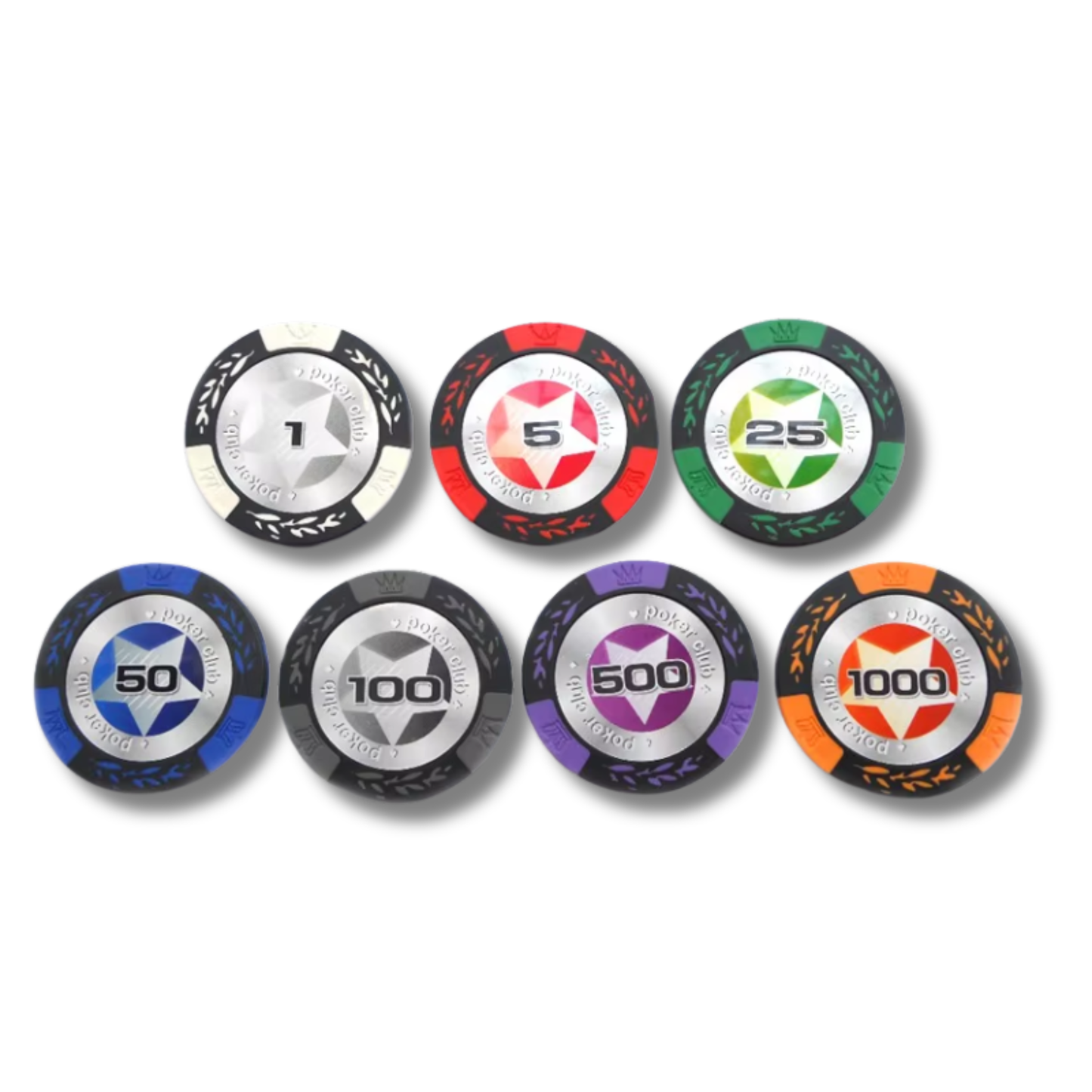 BCG Poker Chips Set 500