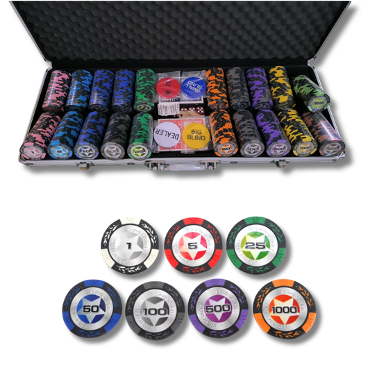 BCG Poker Chips Set 500