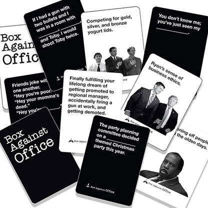 Box Against Office - The Office Series Card Game - 18+ Only