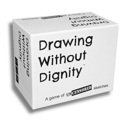 Drawing Without Dignity -  Adult Card Game - 18+ Only
