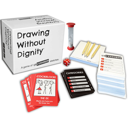 Drawing Without Dignity -  Adult Card Game - 18+ Only