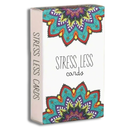 Stress Less Cards - Stress Less Cards – A Daily Deck for Calm & Mindfulness - 50+ guided prompts for relaxation