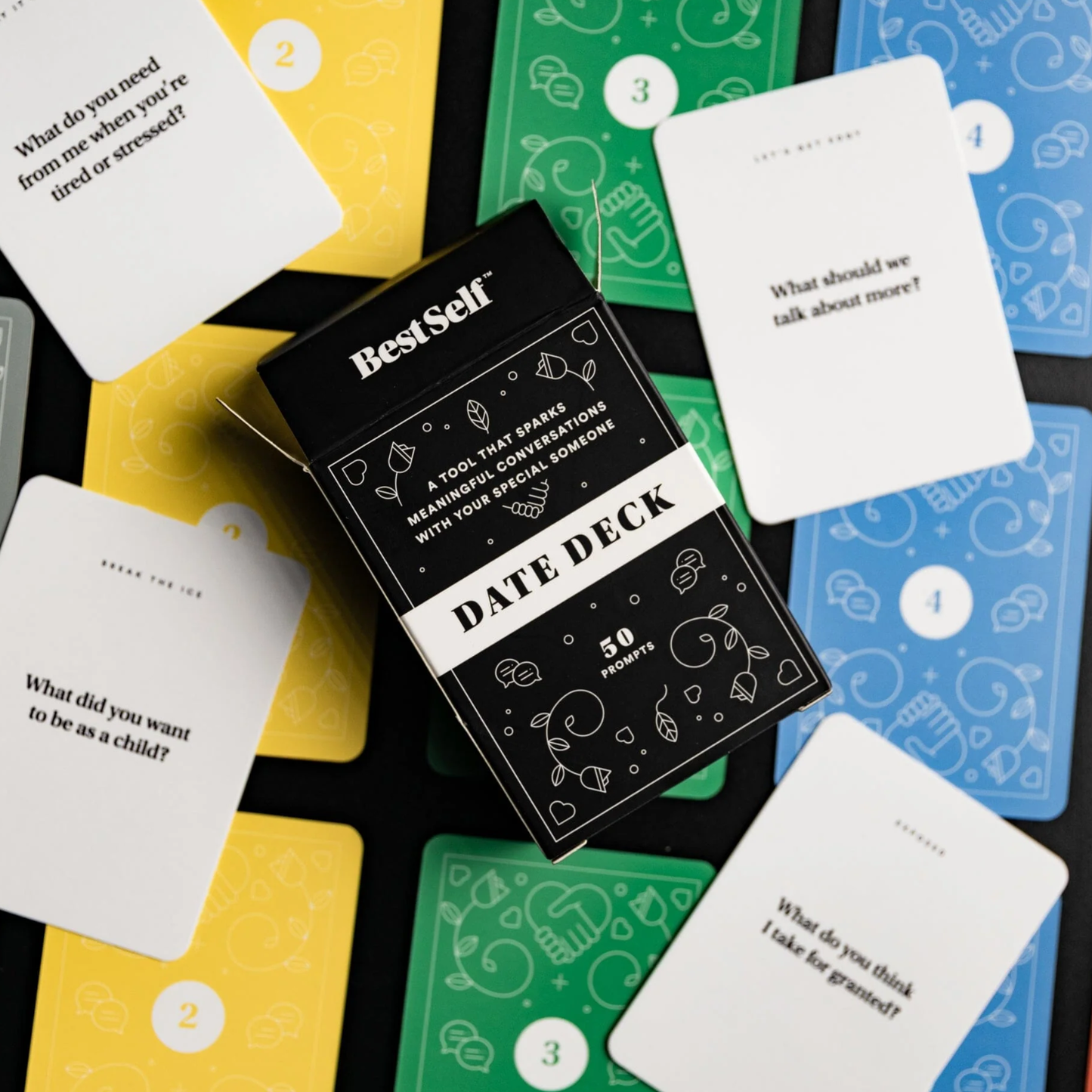 Date Deck – 50 Prompts for Meaningful Conversations