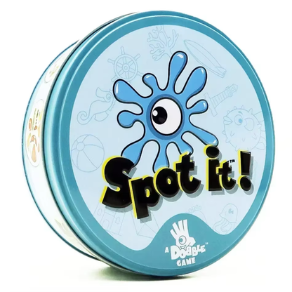 Spot It! – (Blue Edition)