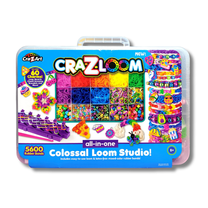 Cra-Z-Loom – COLOSSAL All-in-One Loom Studio (5600 Bands)