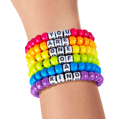 Make It Real – Alphabet Bead Bracelet Set