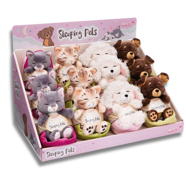 Sleeping Pets Plush Collection