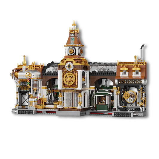 Steampunk Series Railway Station - 3,978 PCS